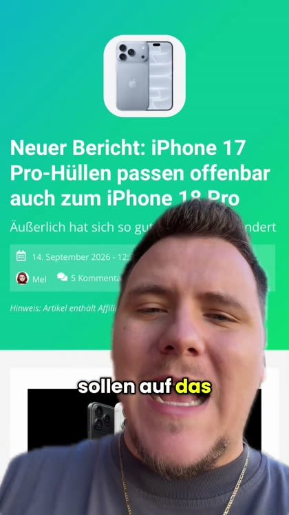 Vorschaubild: Kauf dir keine neue iPhone-Hülle